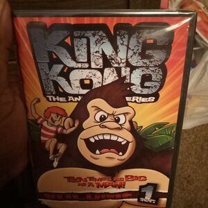 King Kong the animated series DVD movie